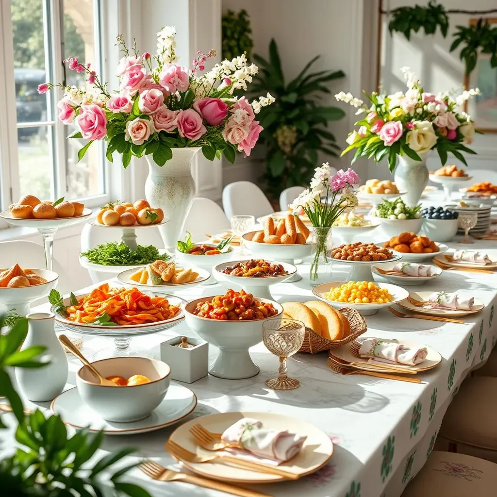 Amazing Corporate Buffet Ideas with Themed Tableware