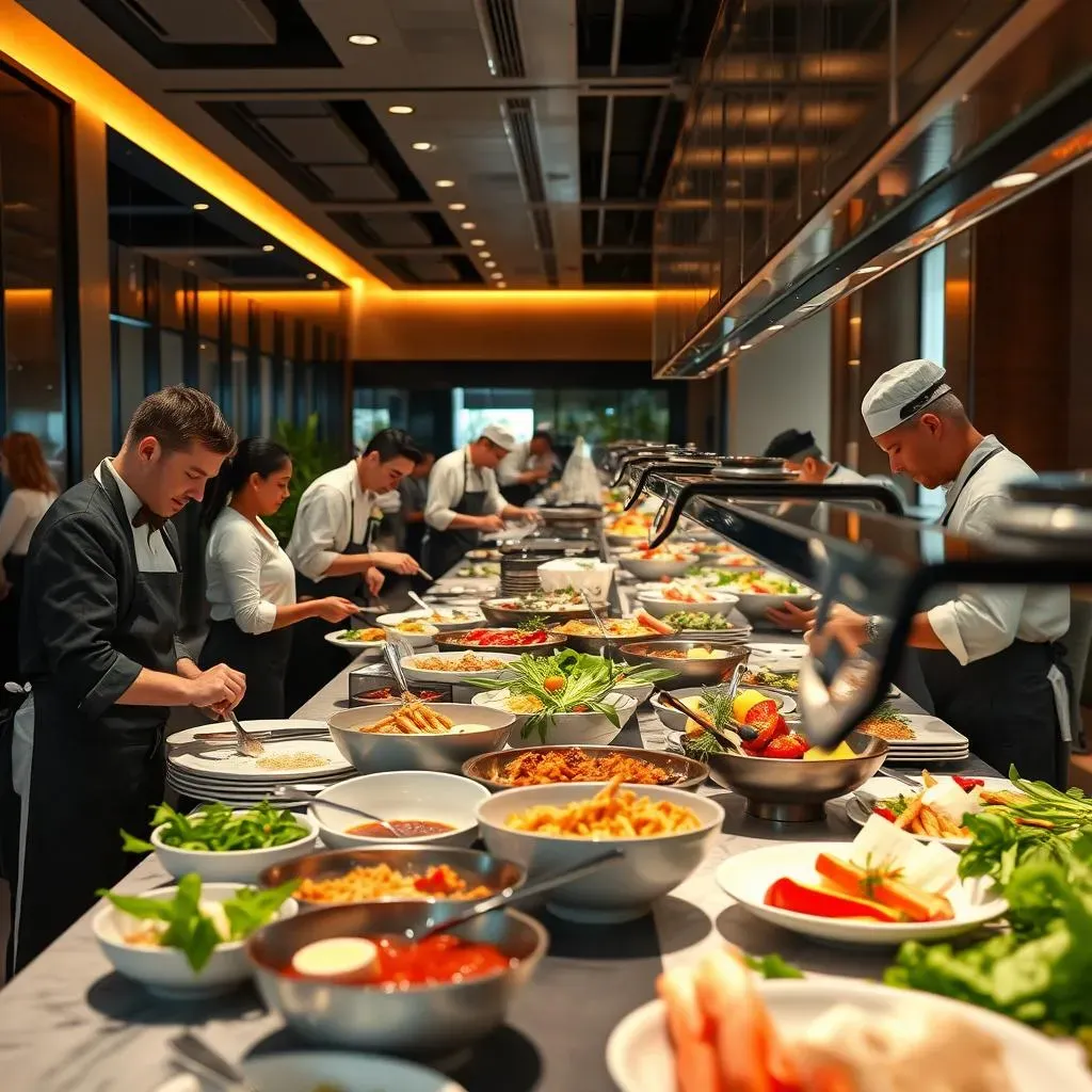 Crafting the Perfect Corporate Buffet with Live Cooking Stations