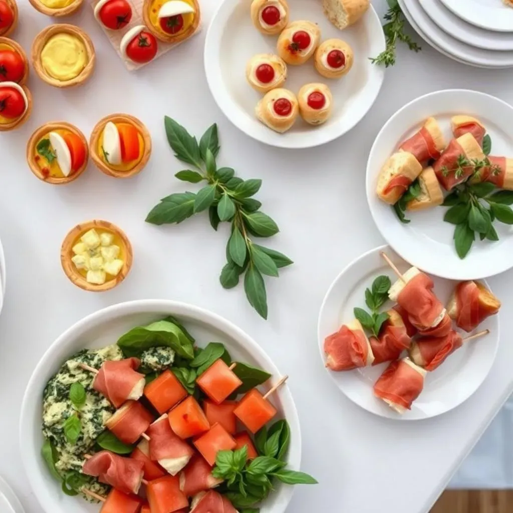 Crafting Your Wedding Shower Buffet Menu: Savory Bites