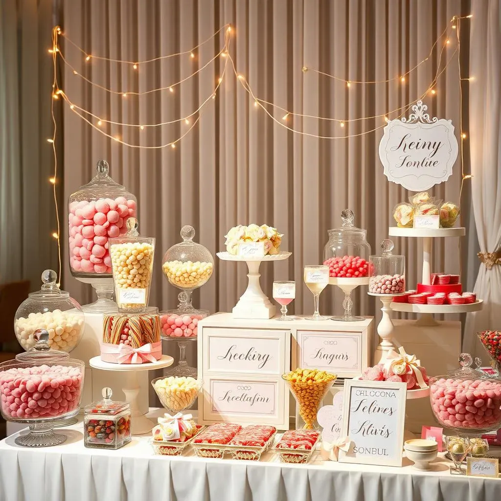 Creating a Stunning Candy Buffet Display for Your Wedding