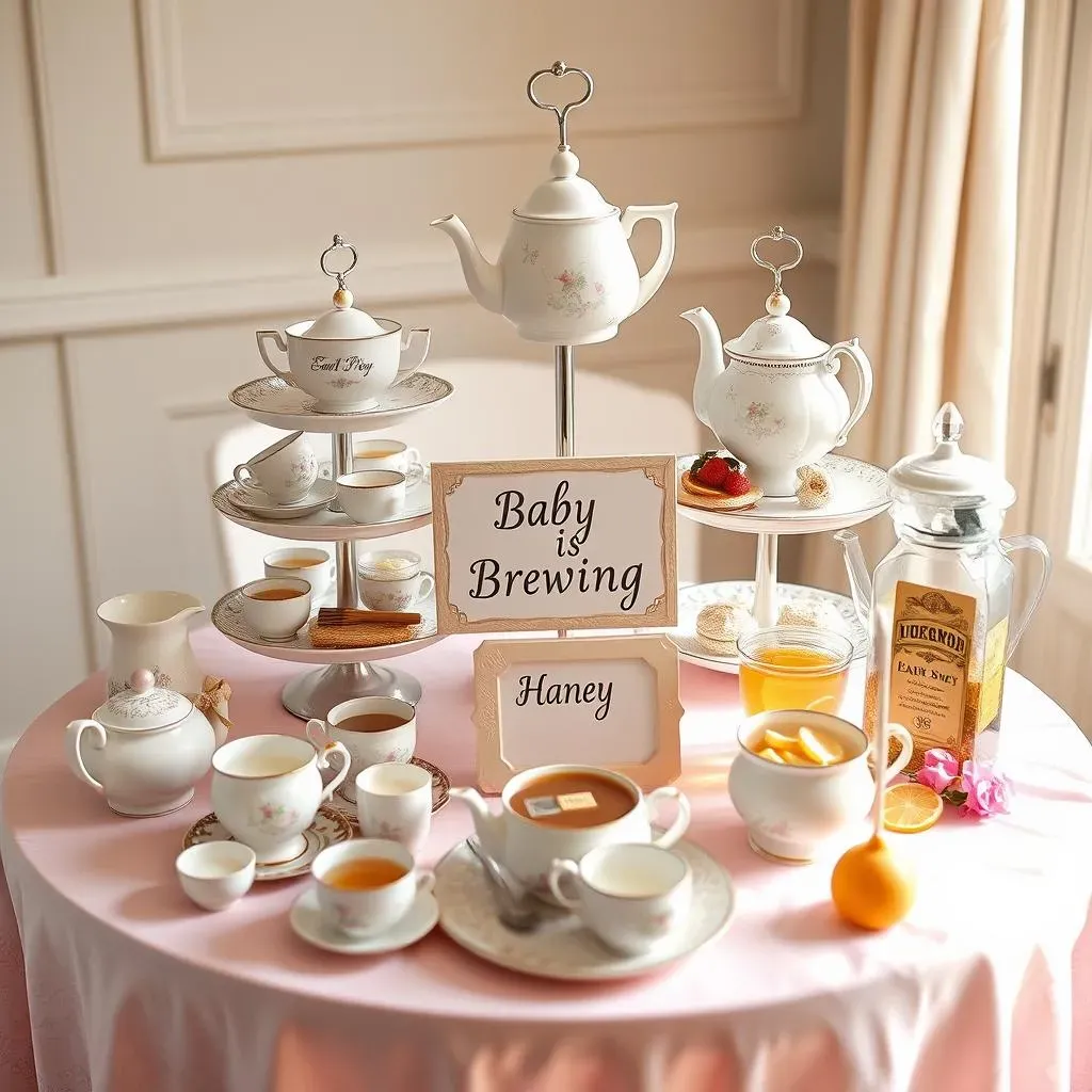 Creating the Perfect Tea Station for Your Baby Shower