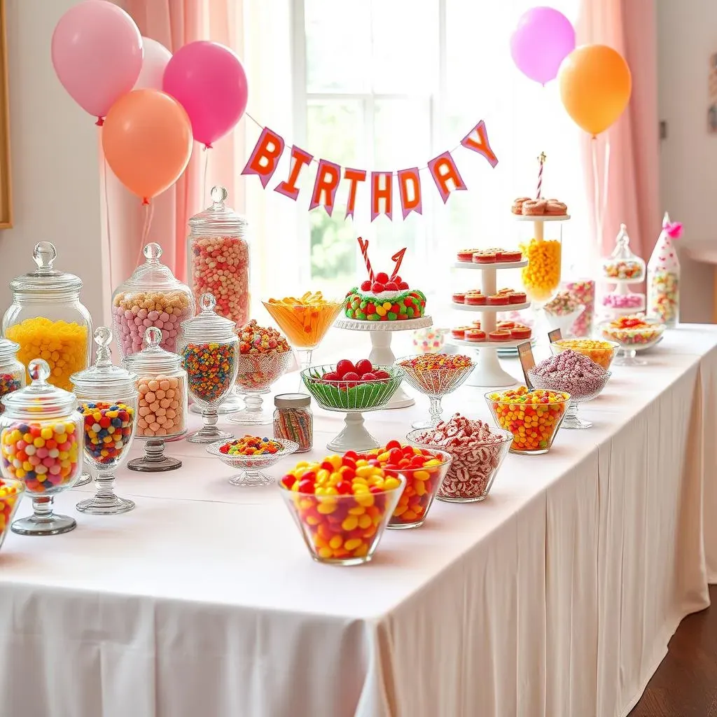 Creating Your Candy Buffet: Setup & Design for Birthday Parties