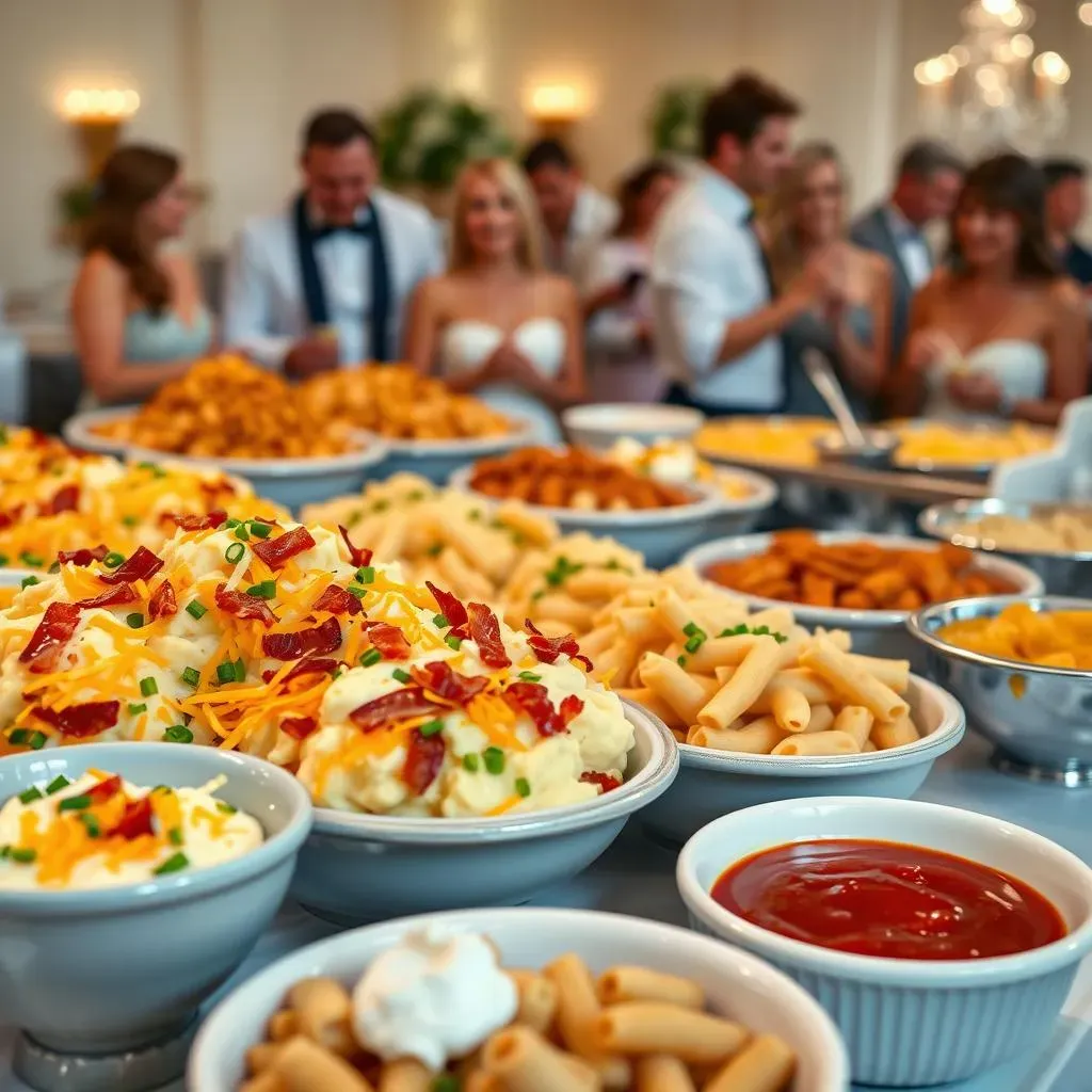 Creative and Interactive Wedding Evening Buffet Ideas