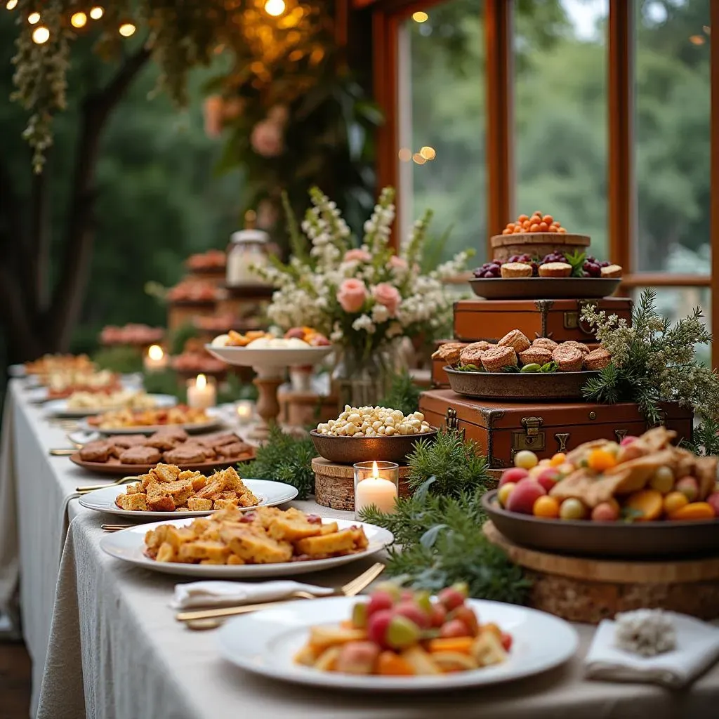 Creative Buffet Decorating Ideas for Your Wedding
