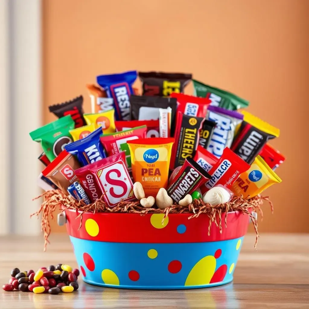 Creative Candy Bar Basket Ideas