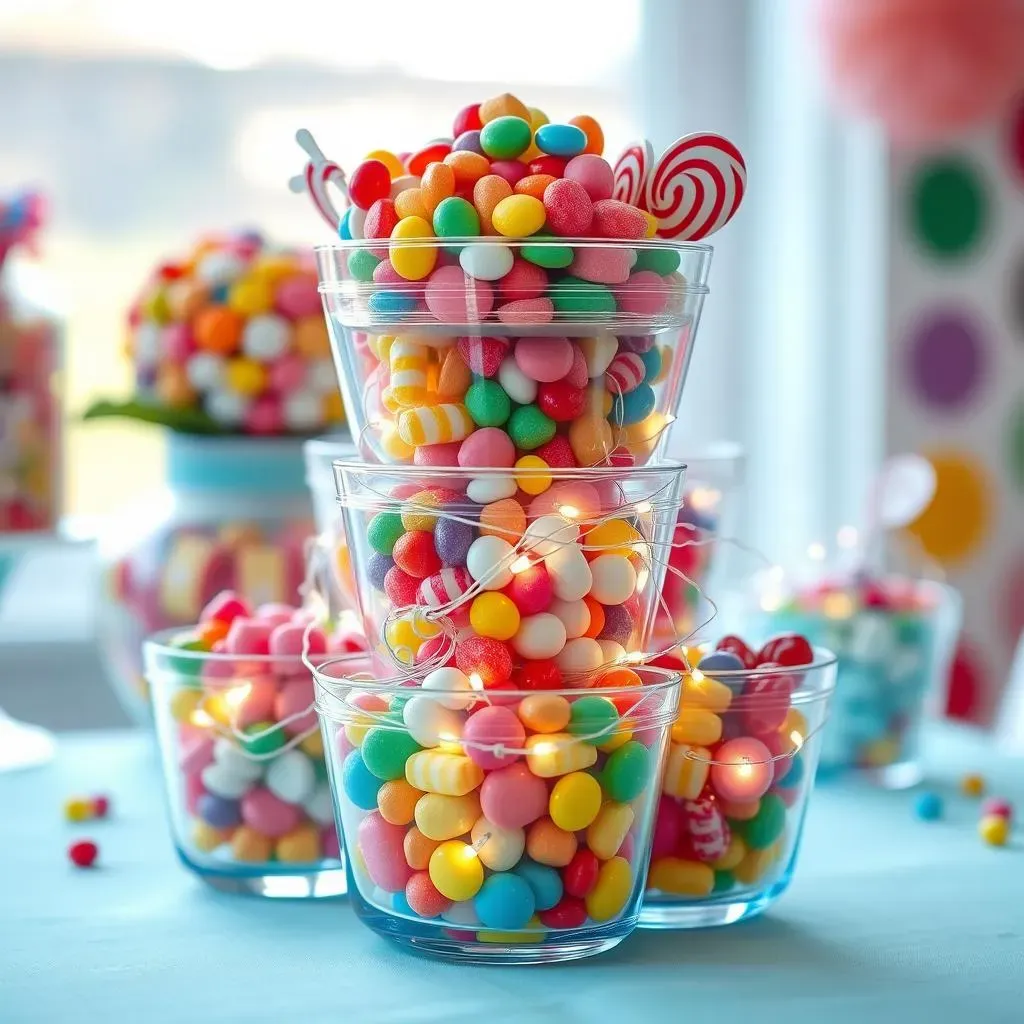 Creative Candy Buffet Centerpiece Ideas for Any Party