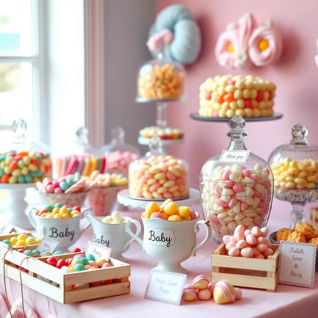 Creative Candy Buffet Ideas for a Memorable Baby Shower