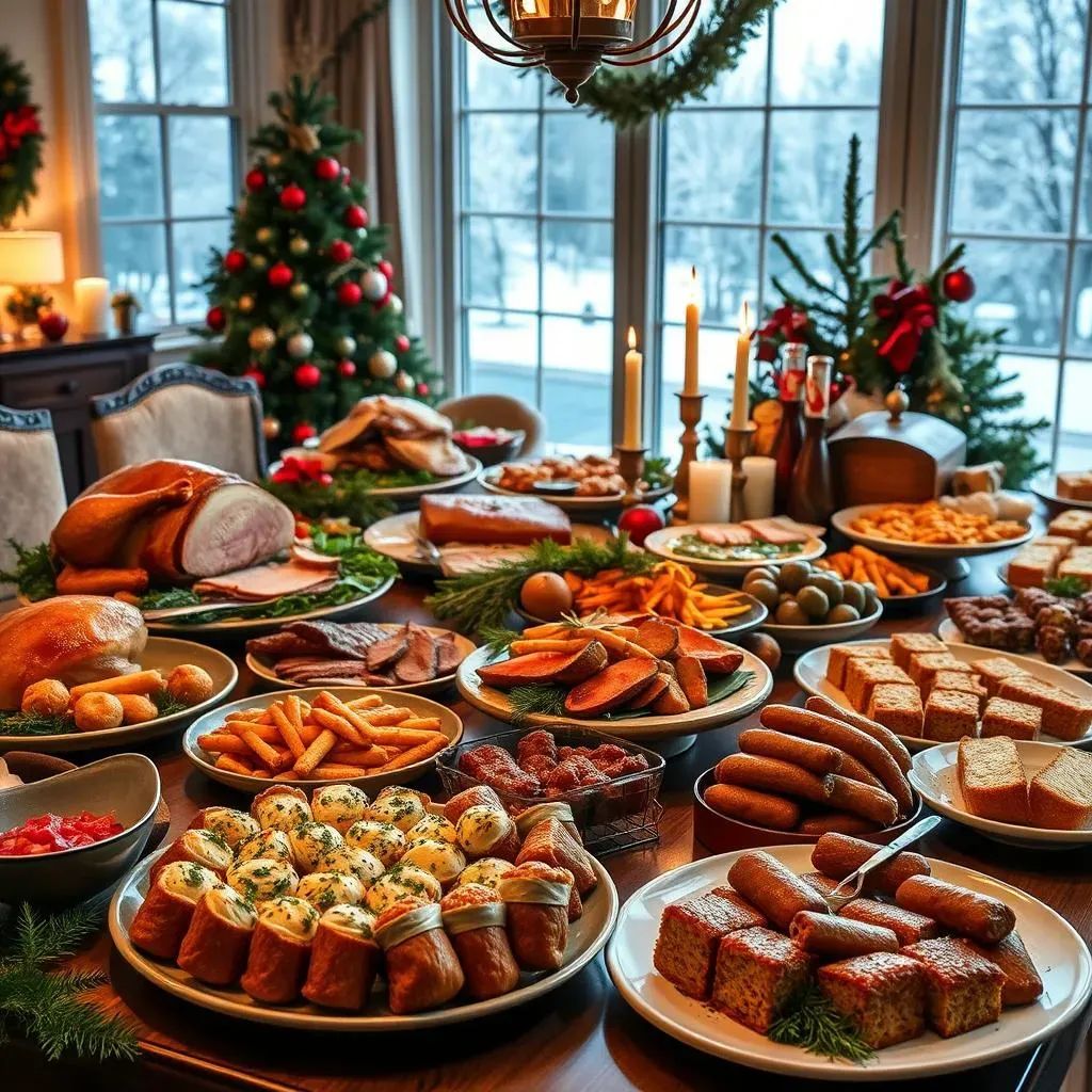 Creative & CrowdPleasing Christmas Dinner Buffet Ideas