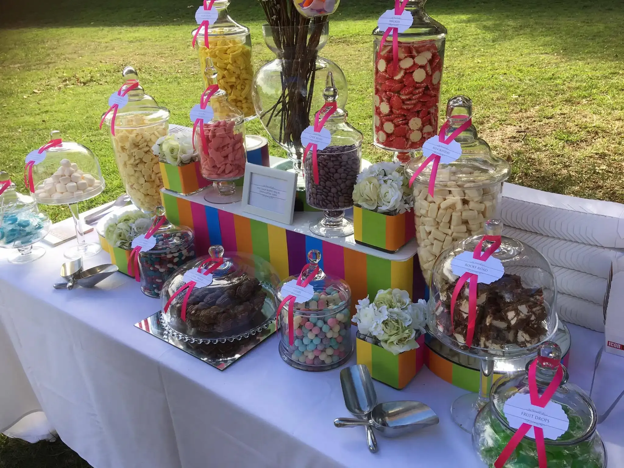Creative Displays: Making Your Birthday Party Candy Buffet Pop