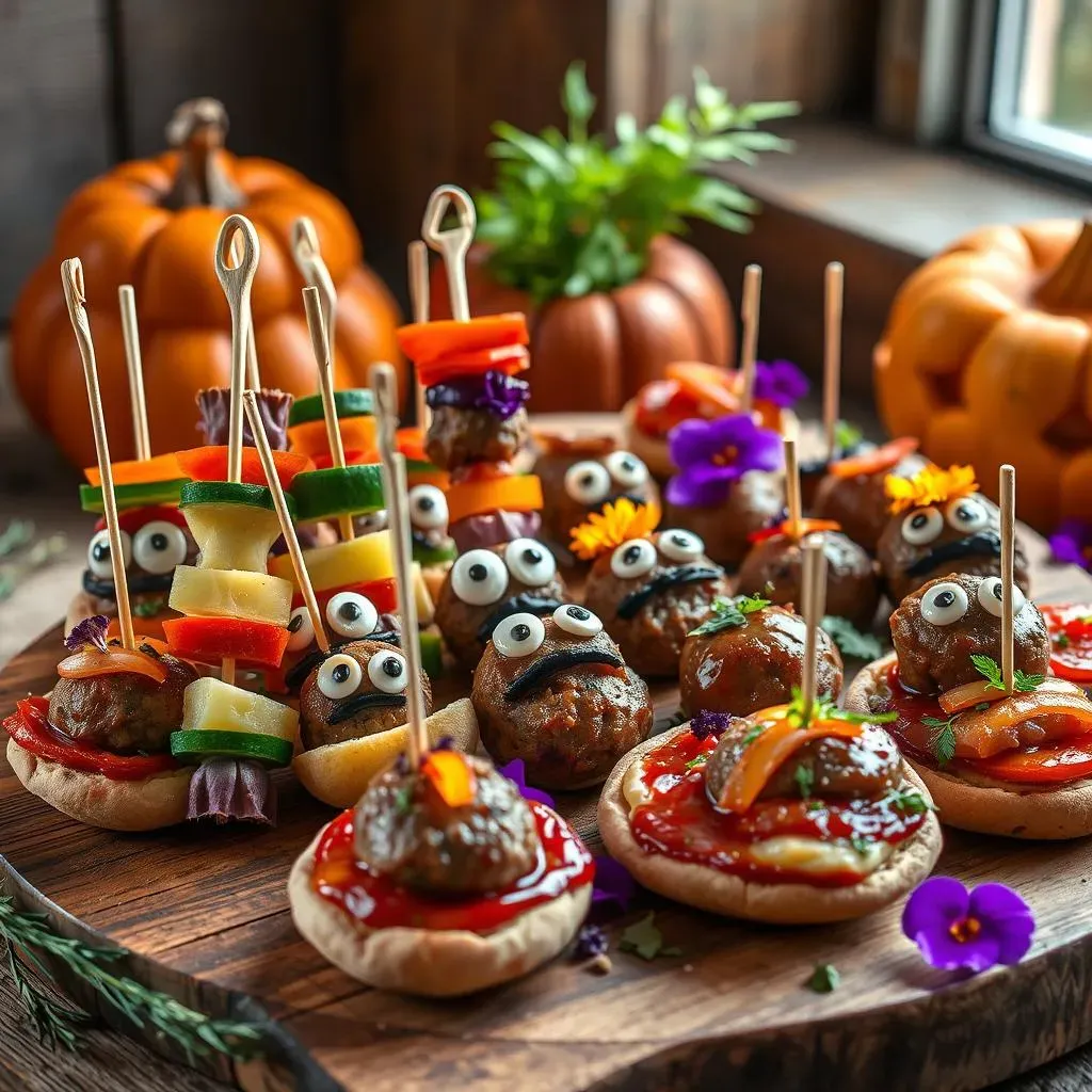 Creative & Healthy Halloween Appetizers