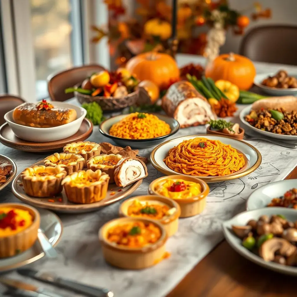 Creative Modern Thanksgiving Buffet Dishes