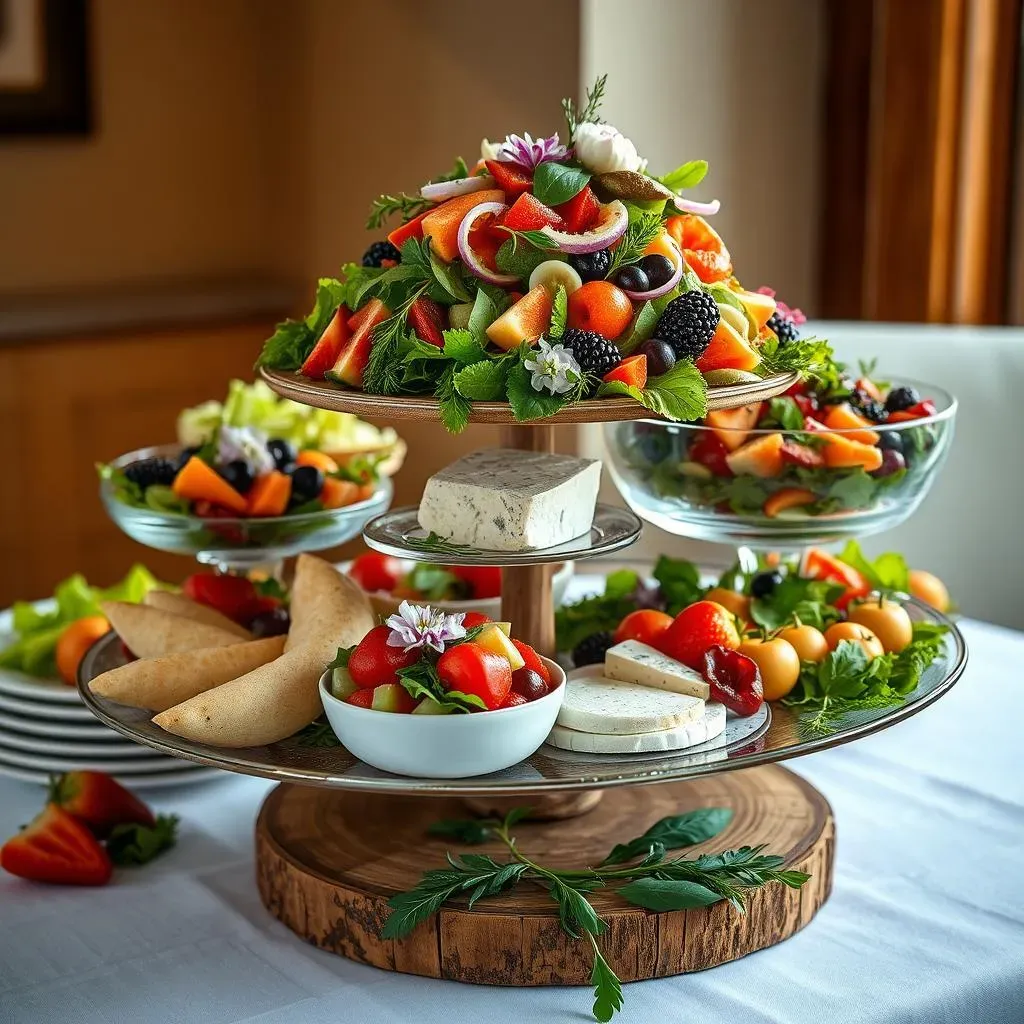 Creative Wedding Buffet Presentation Ideas with Vegetarian Options