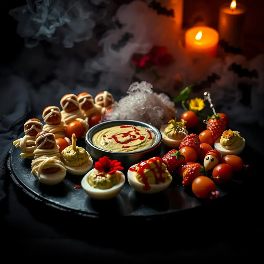 Creepy Crawly Canapés: Spooky Appetizers for Your Halloween Buffet