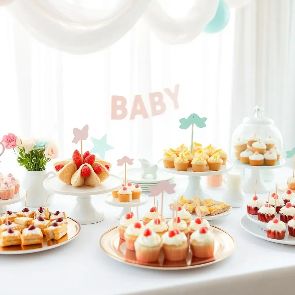 Adorable Baby Shower Buffet Ideas