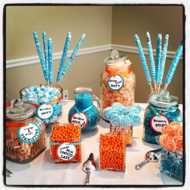 Decorations to Elevate Your Blue and Orange Theme