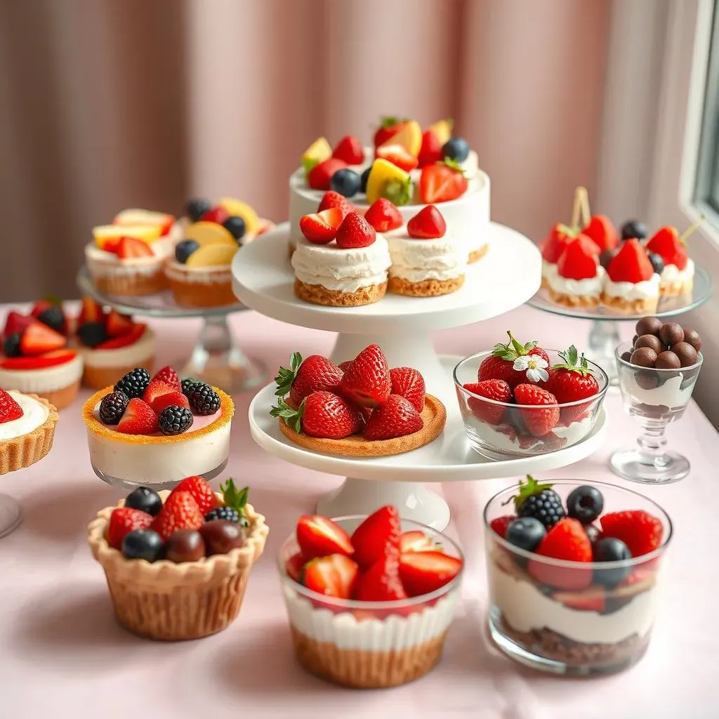 Delectable and Healthy Desserts for a Baby Shower Buffet