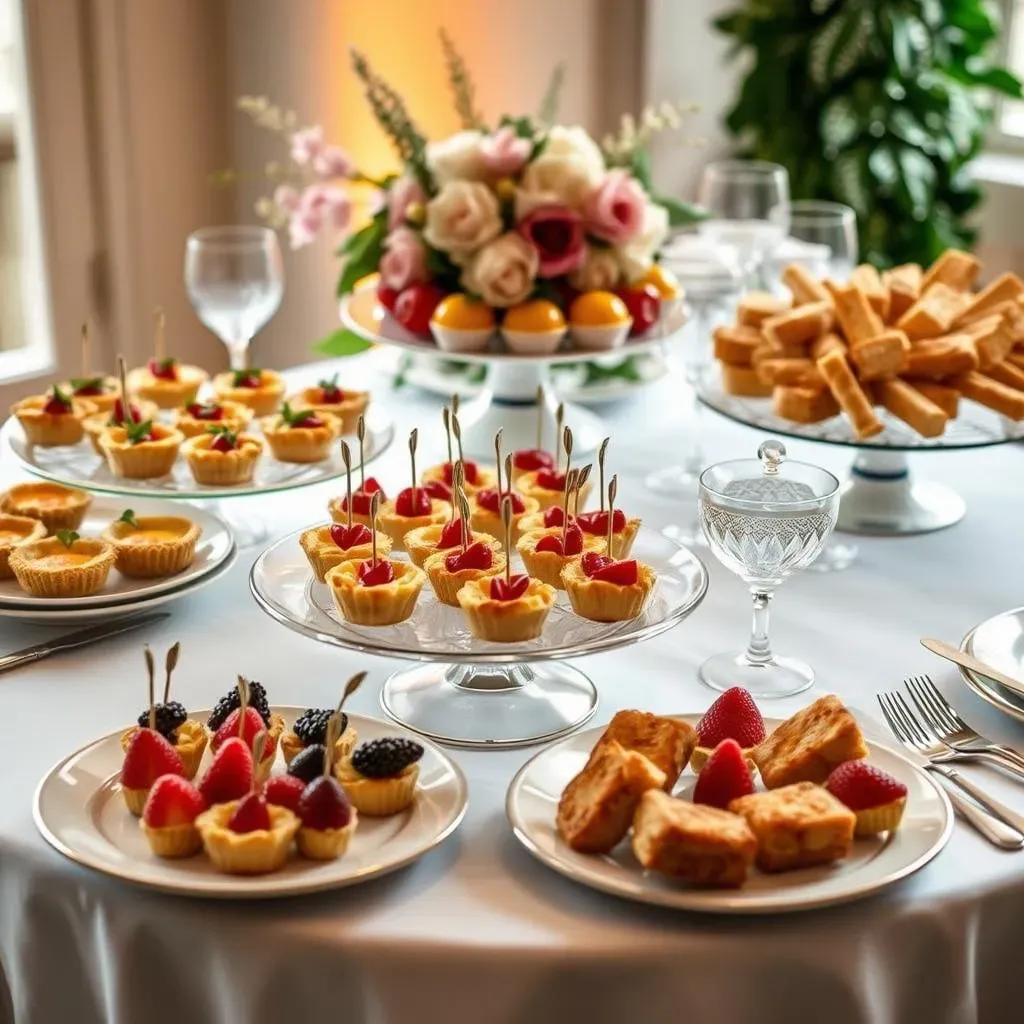 Delicious Bites:  Easy & Tasty Wedding Breakfast Buffet Menu Ideas