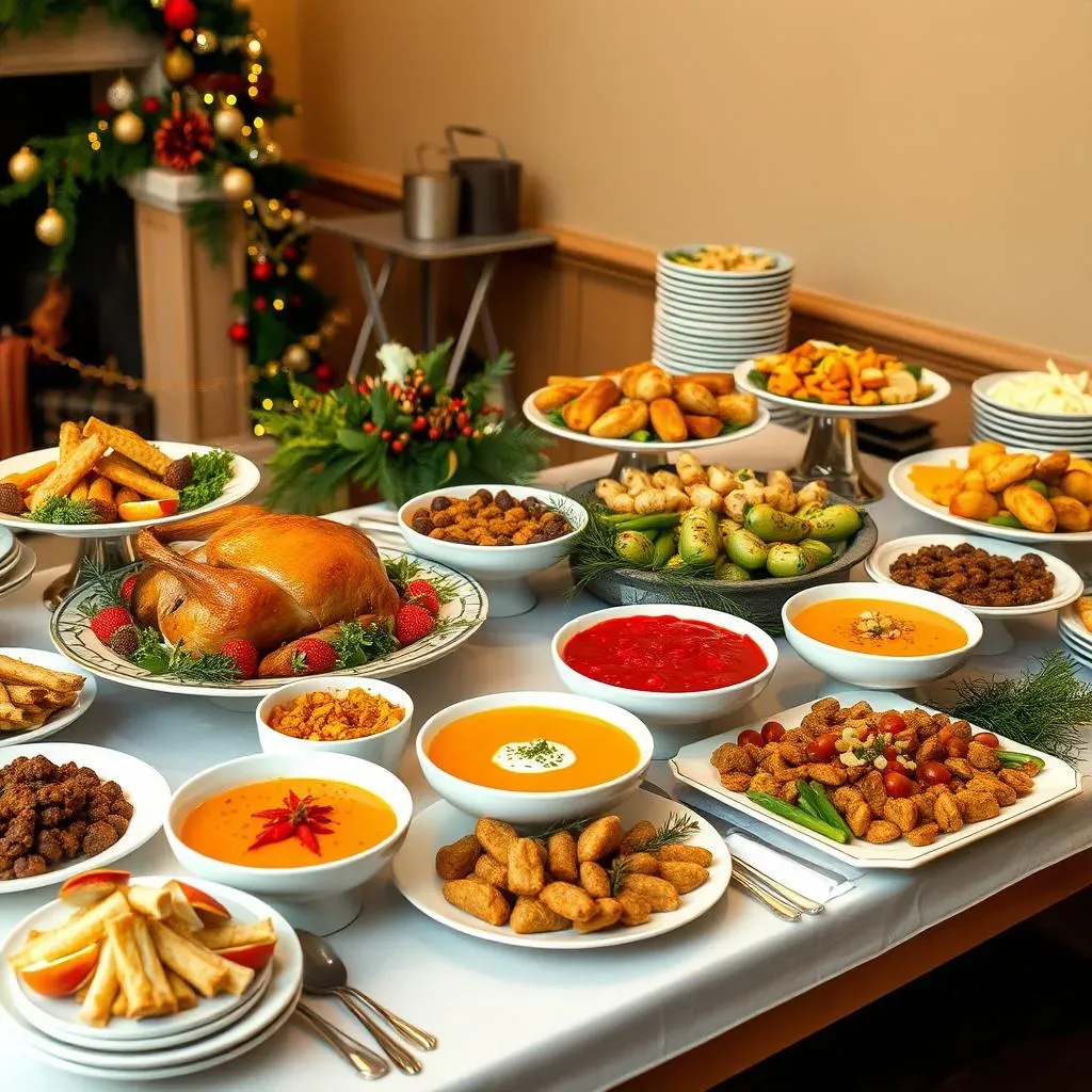 Delicious Christmas Buffet Dishes to Complement Your Sweets Station