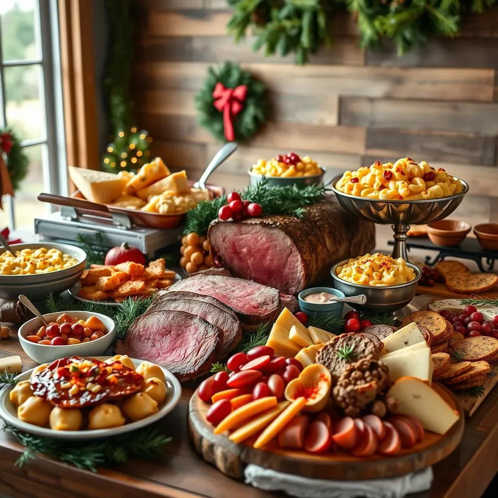 Delicious Christmas Buffet Food Ideas for Your Wedding