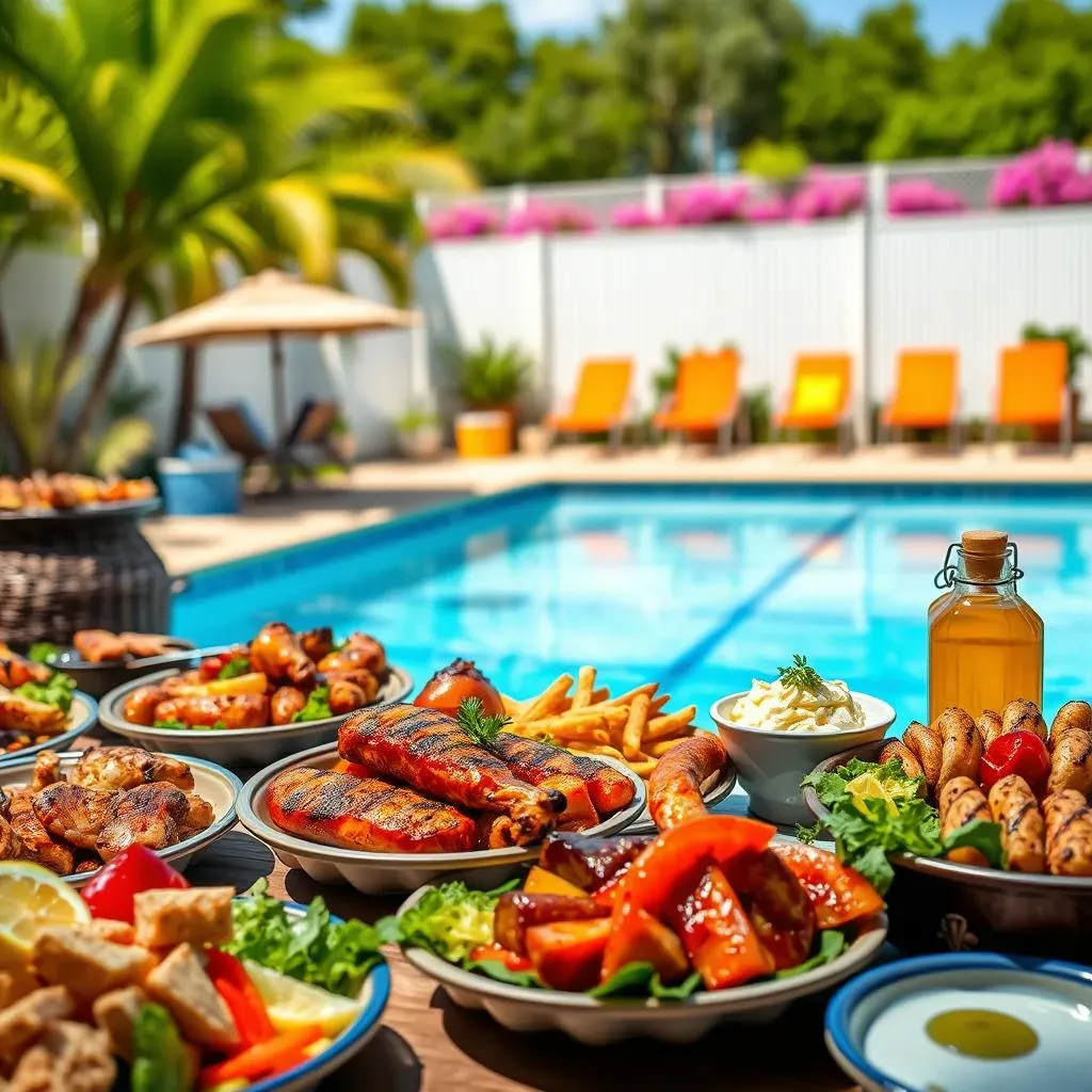 Delicious Dishes: CrowdPleasing Pool Party Buffet Ideas