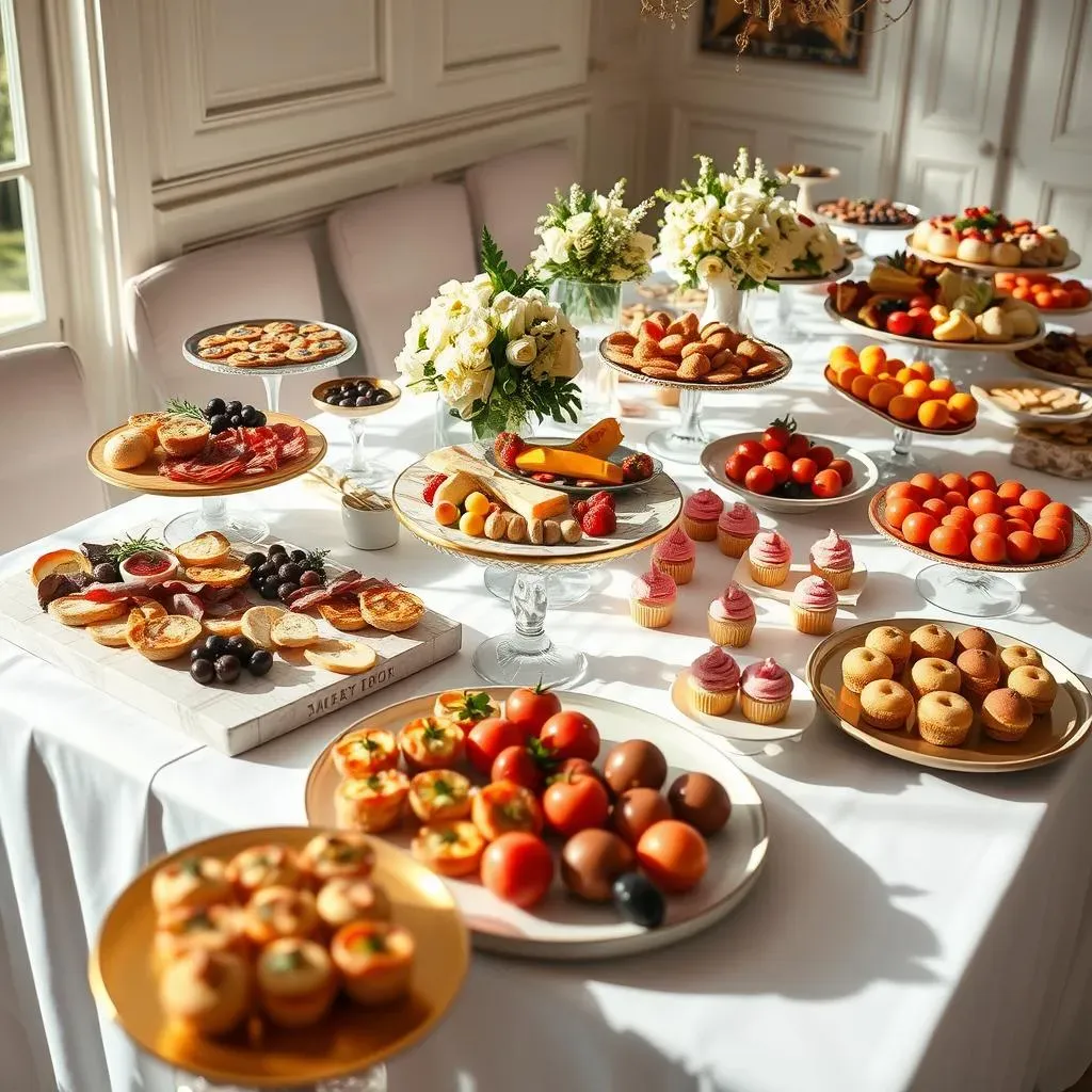 Delicious Dishes for an Elegant Wedding Brunch Buffet