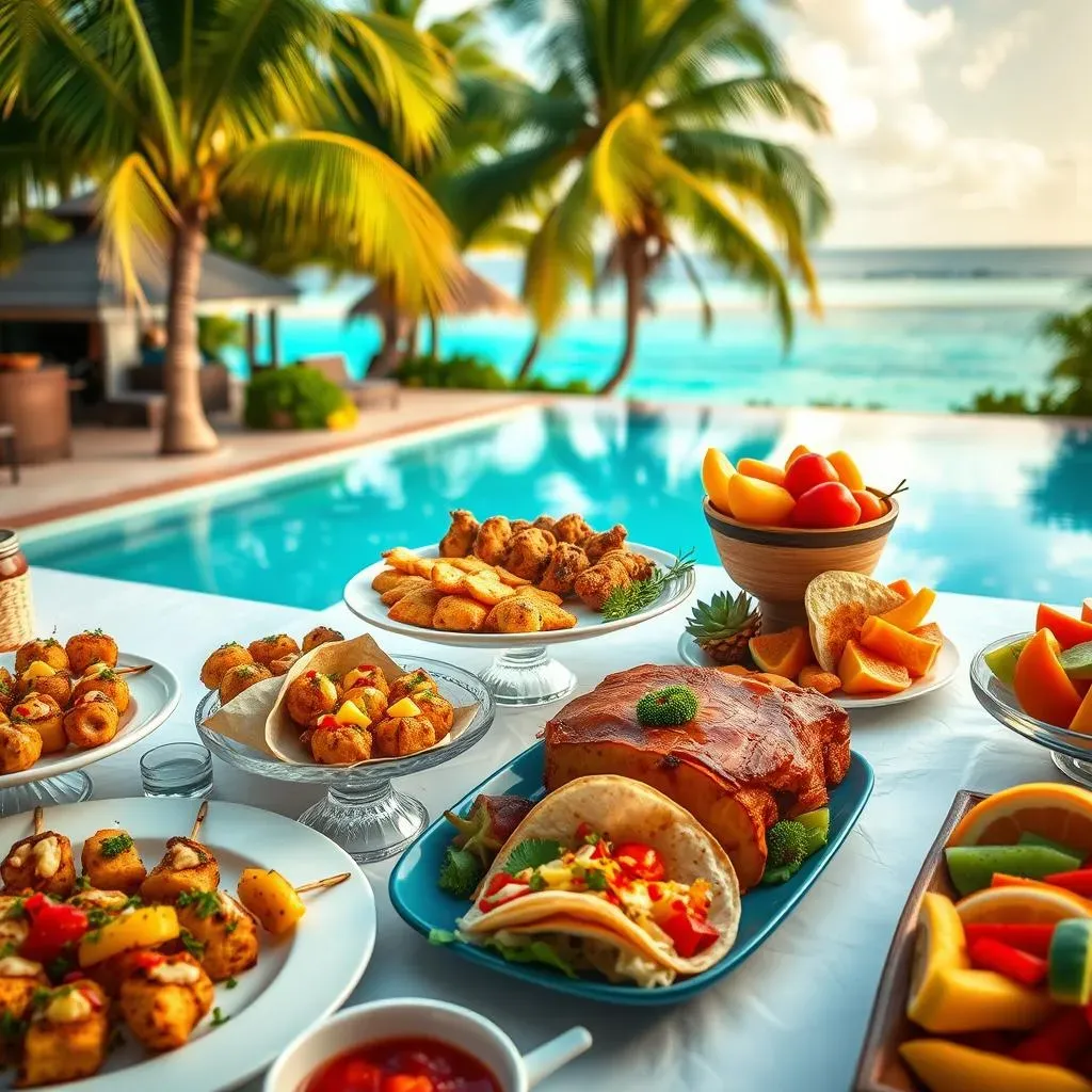 Delicious Dishes: Tropical Pool Party Buffet Ideas