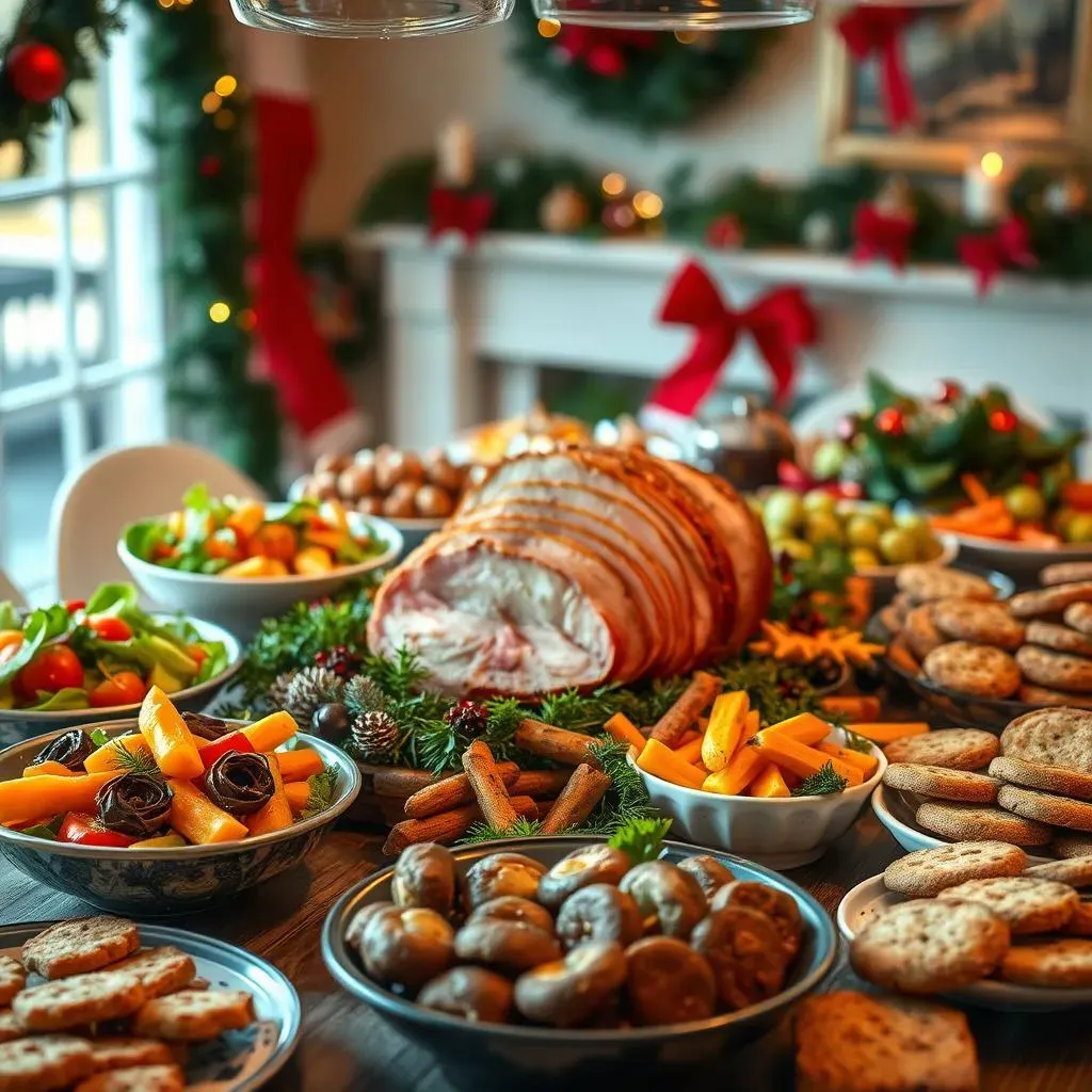 Delicious & Easy Christmas Day Buffet Food Ideas for a Crowd