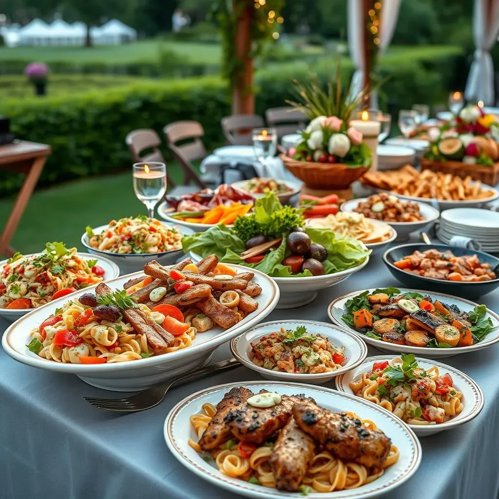 Delicious Menu Ideas for Your Outdoor Wedding Buffet