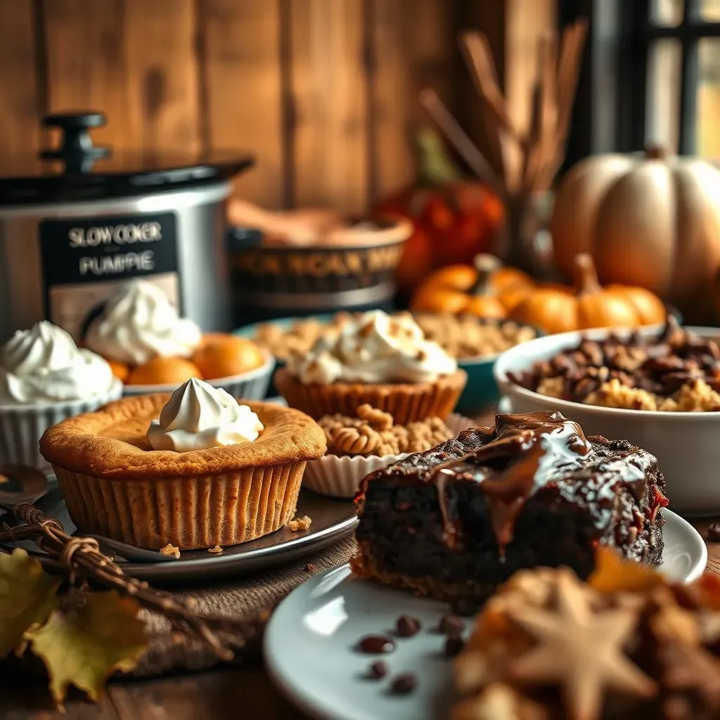 Dessert Delights: Slow Cooker Thanksgiving Buffet Treats