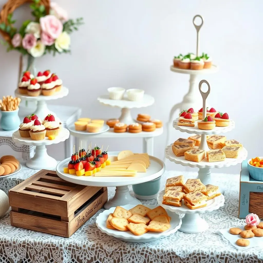 Amazing DIY Baby Shower Buffet Setup