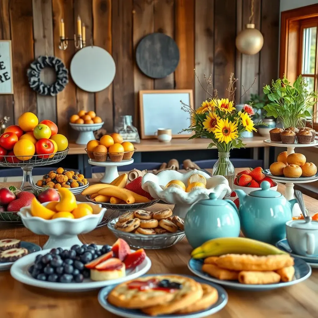 DIY Breakfast Buffet Decoration Ideas