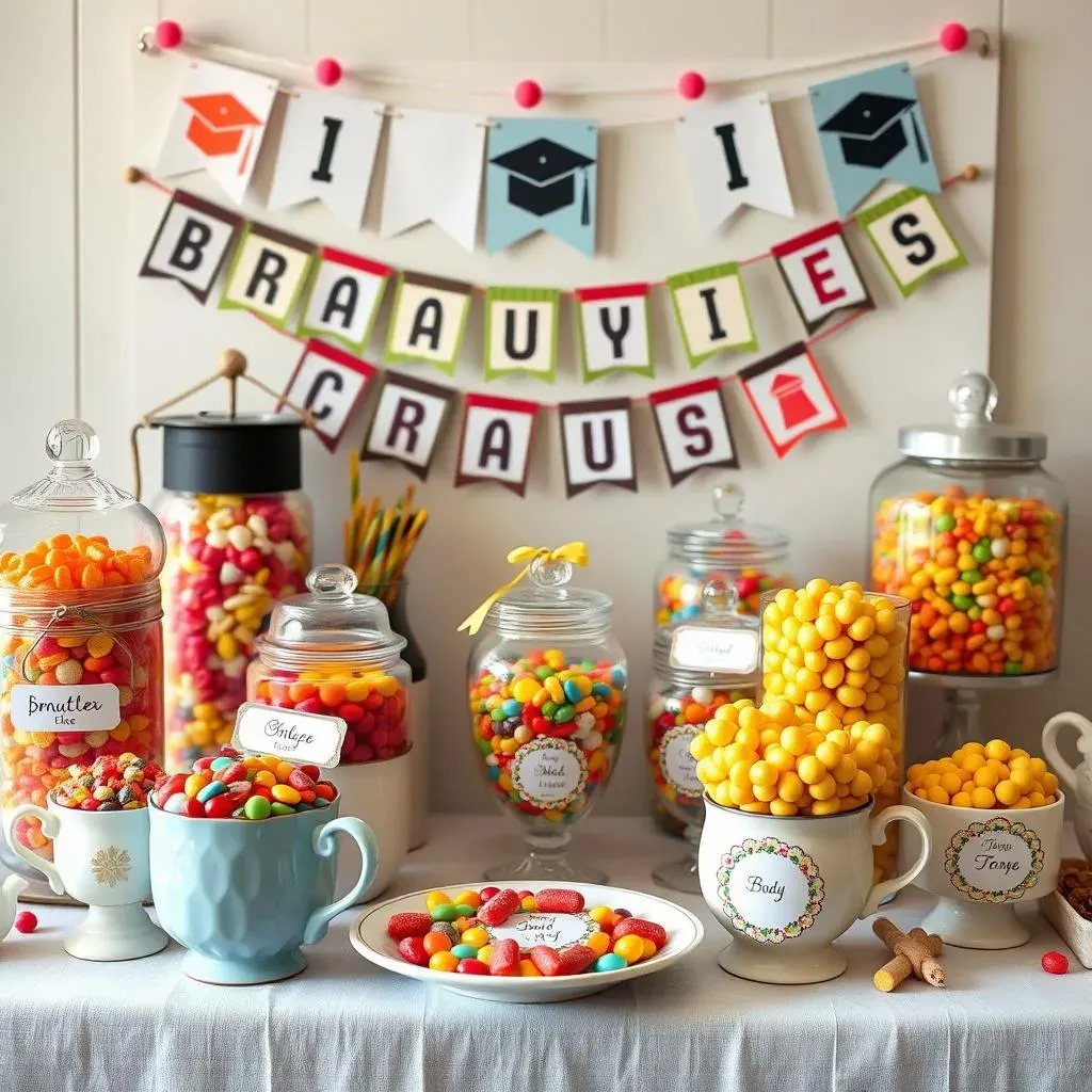 DIY Candy Buffet Decorations: Easy & BudgetFriendly Ideas for Graduation Parties