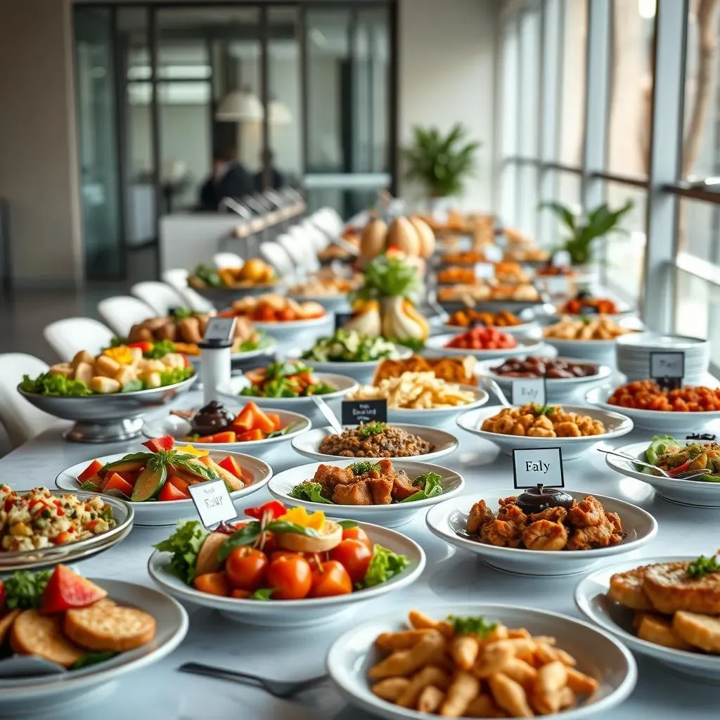 DIY Corporate Buffet Food & Presentation Ideas