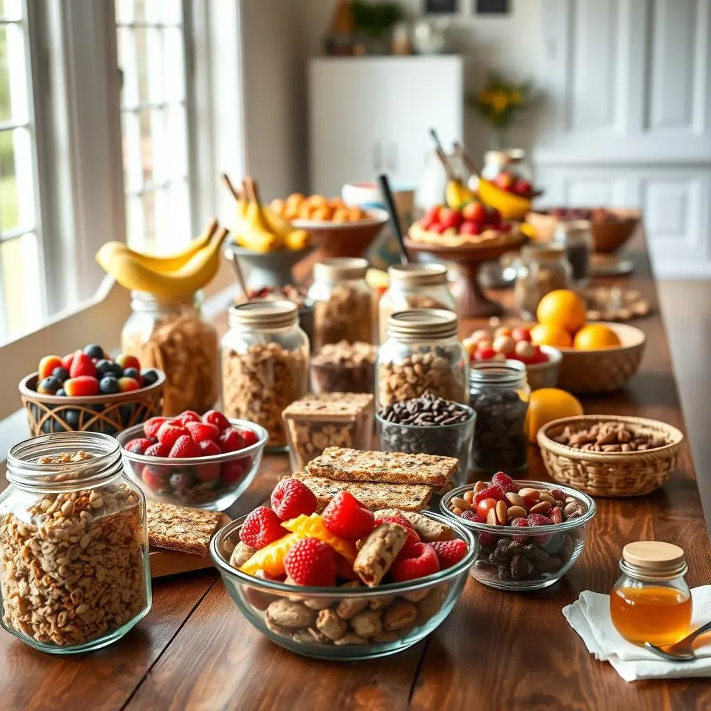 DIY Granola Bar Station: A Customizable Brunch Experience