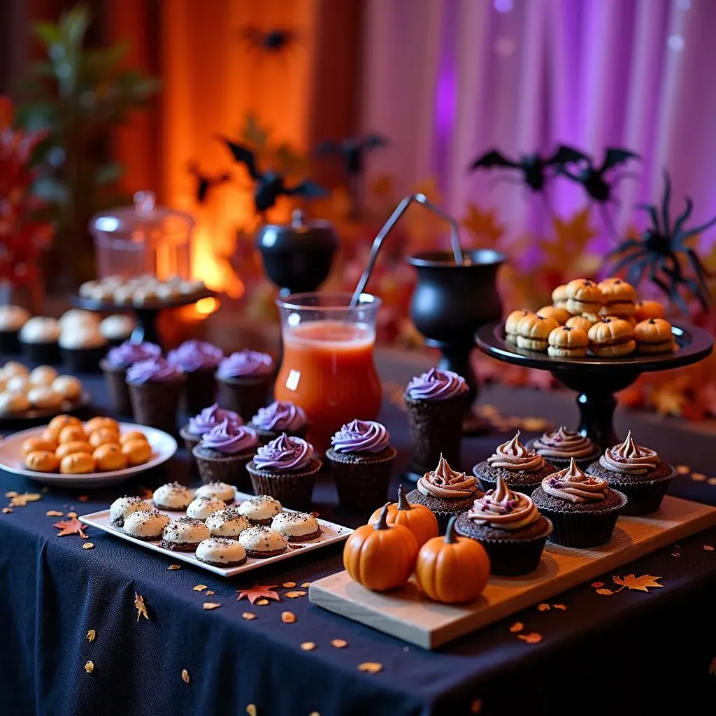 Ultimate DIY Halloween Buffet Setup