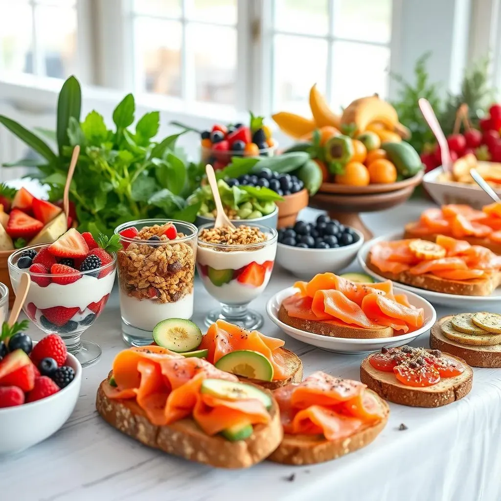 DIY Simple Brunch Buffet Food Ideas