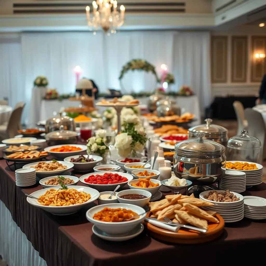 DIY Wedding Buffet Food & Serving Strategies