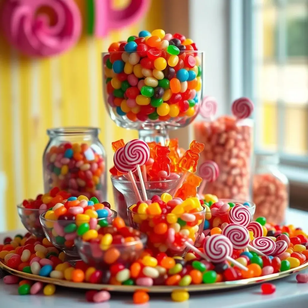 Dollar Store Delights:  BudgetFriendly Candy Buffet Secrets