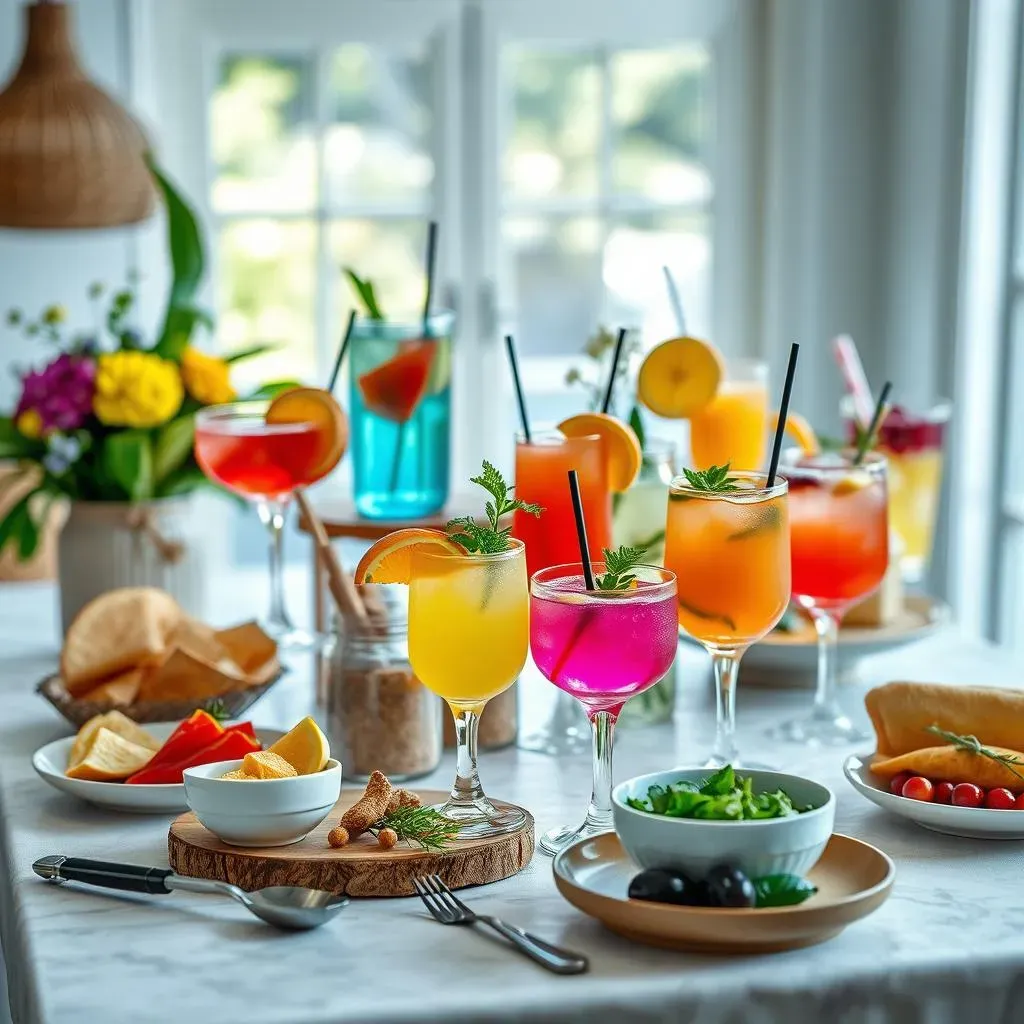 Drink Bar Ideas for Your Brunch Buffet