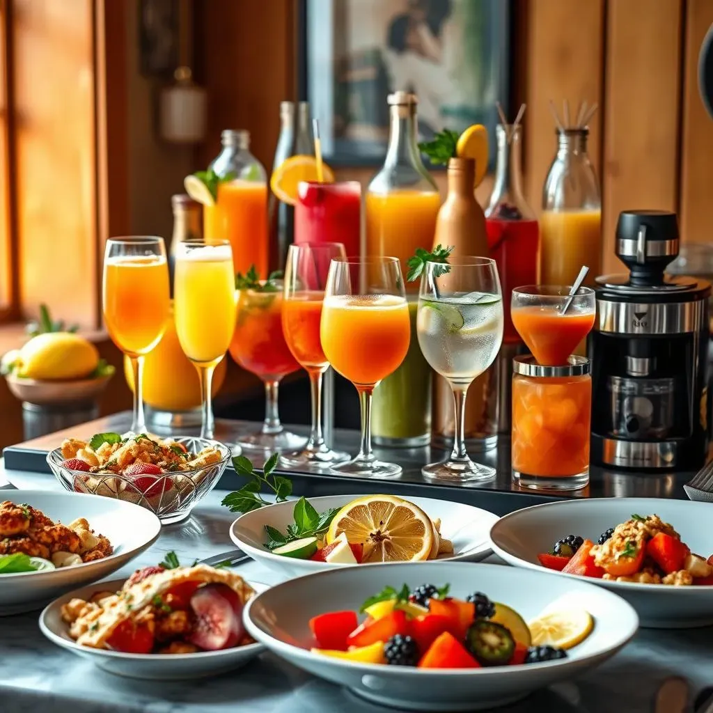 Drink Station Delights: Complementing Your Brunch Buffet Ideas