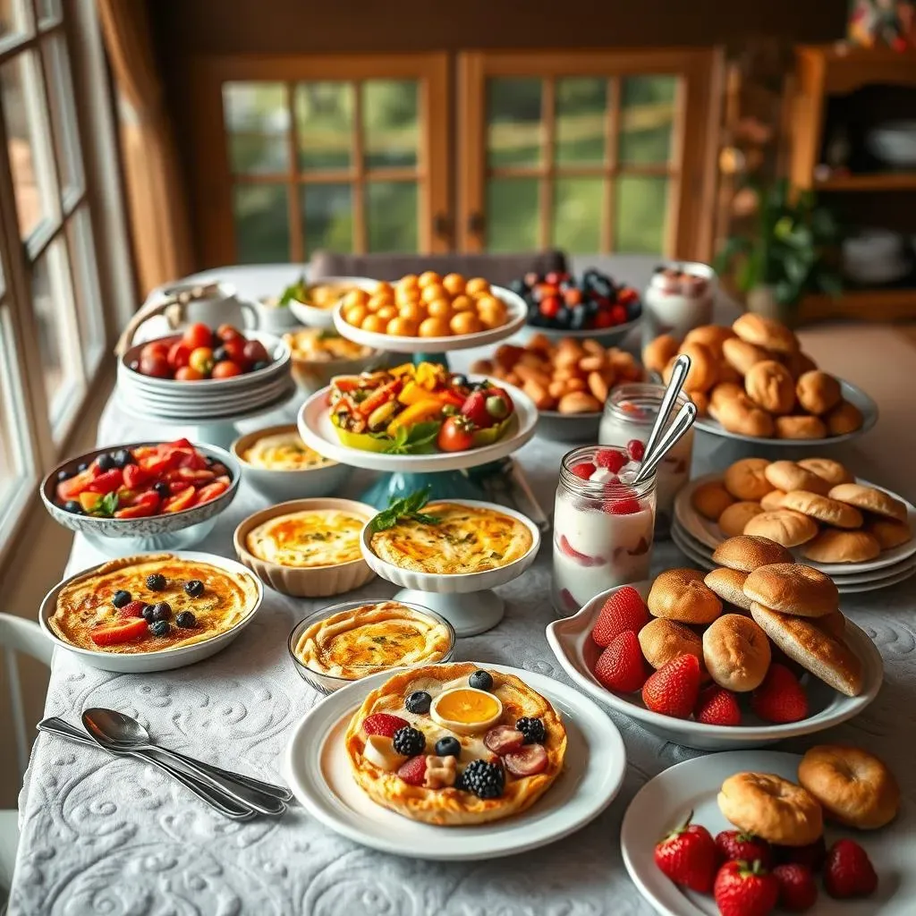 Super Simple Easy Brunch Buffet Ideas for a Crowd