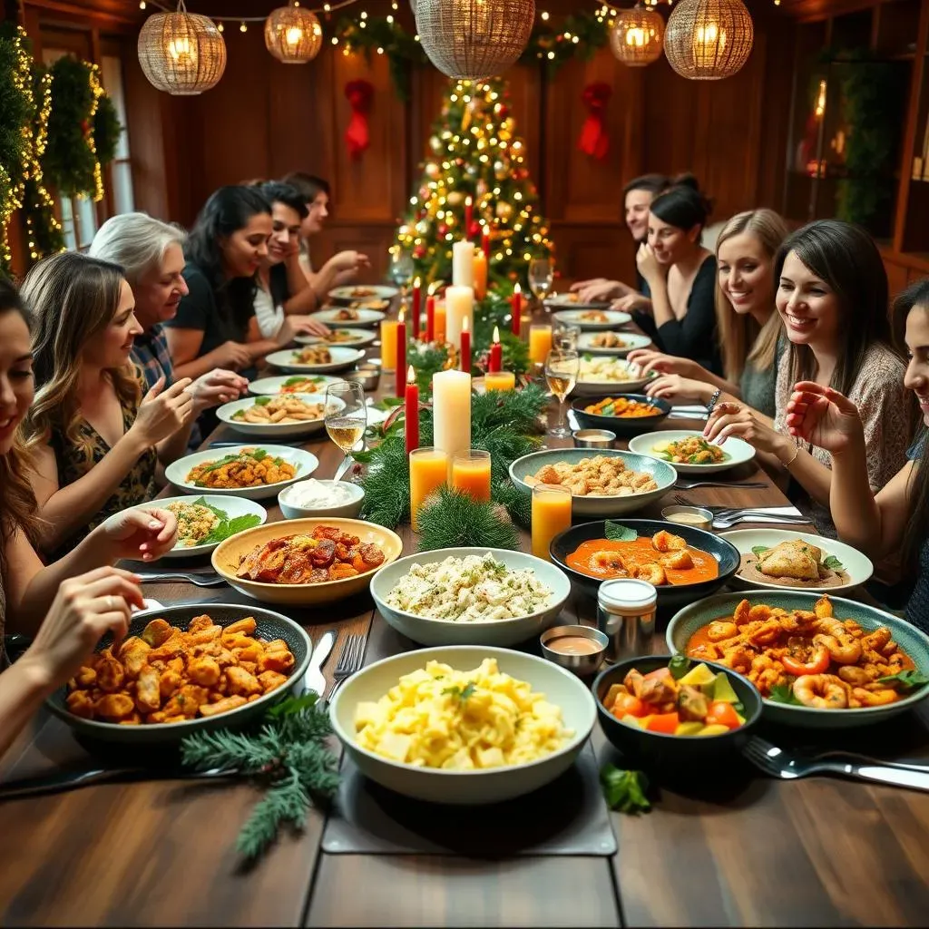 Easy International Christmas Buffet Recipes for a Crowd