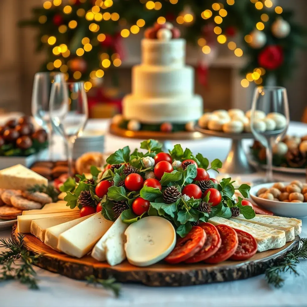 Effortless Elegance:  Simple Christmas Buffet Ideas with Desserts