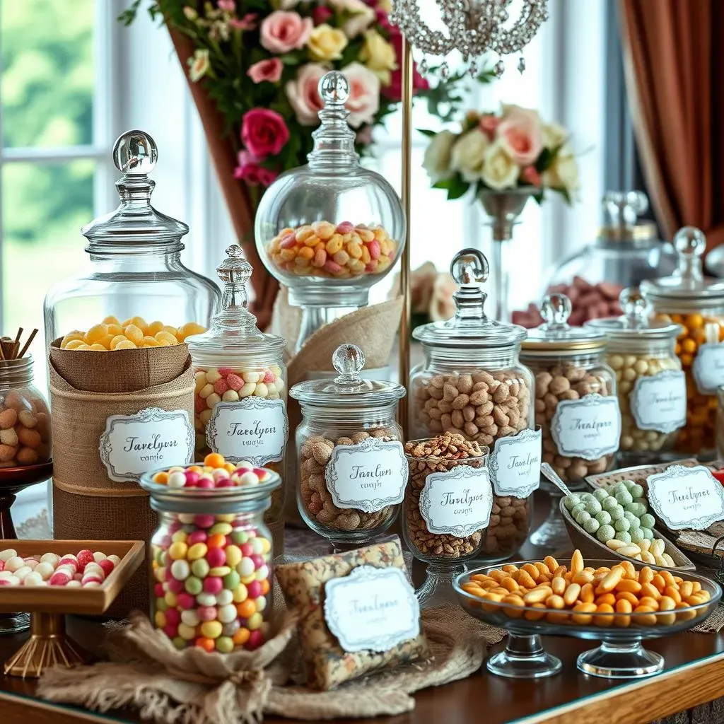 Elevate Your Event: Candy Buffet Ideas with Custom Labels for Any Occasion