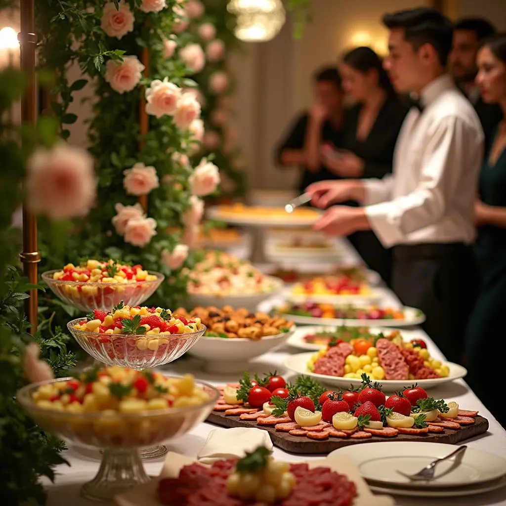 Elevating Wedding Buffet Menu Options with Style and Service
