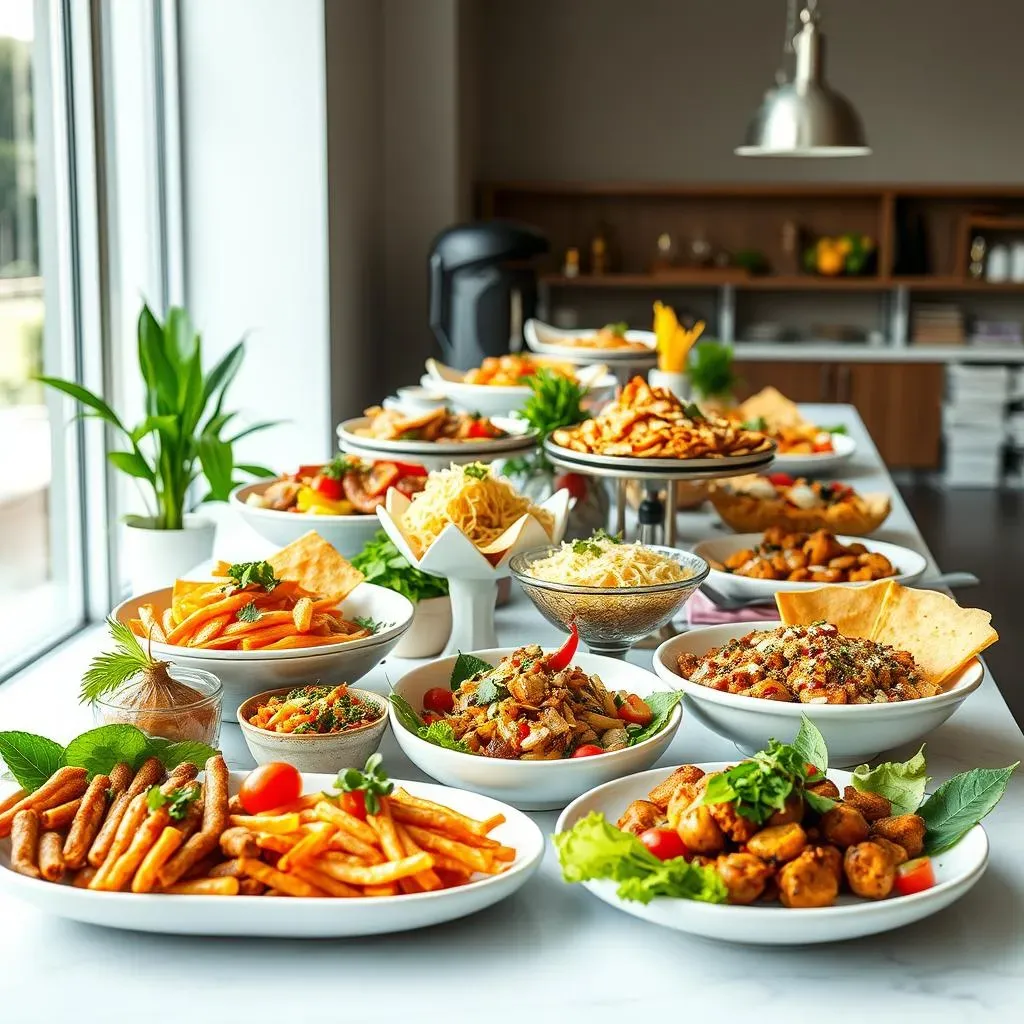 Exploring Lunch Buffet Menu Samples for Your Event