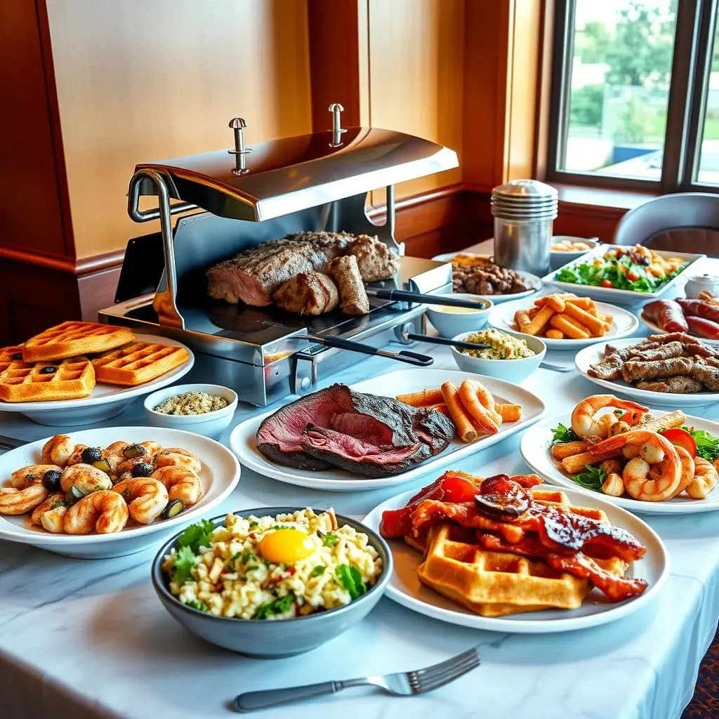 Exploring the Pinstripes Brunch Buffet Menu