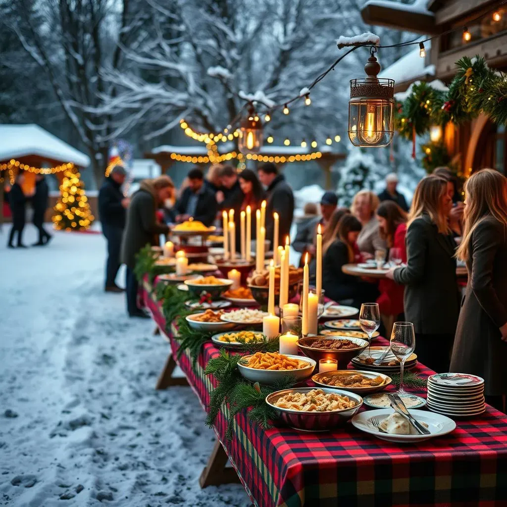 Festive Christmas Buffet Ideas for Outdoor Events: Menu Planning