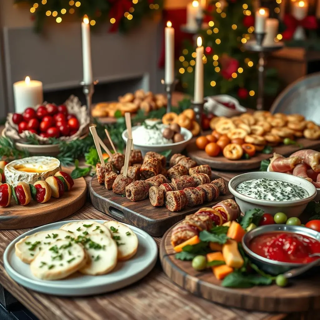 Festive & Easy Appetizer Food Ideas for Christmas Buffet