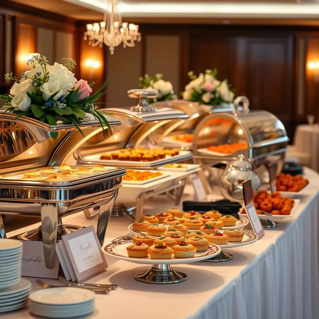 Final Touches for Your Wedding Dinner Buffet
